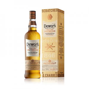Dewars Scratched Cask