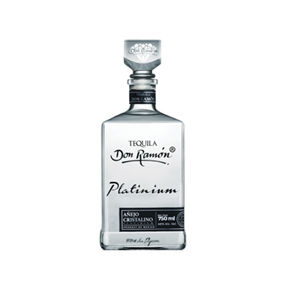 Tequila Don Ramón Platinium Cristalino Añejo