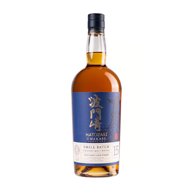 Hatozaki Omakase Series 15 year old Single Malt Whisky Finished in Mizunara Cask