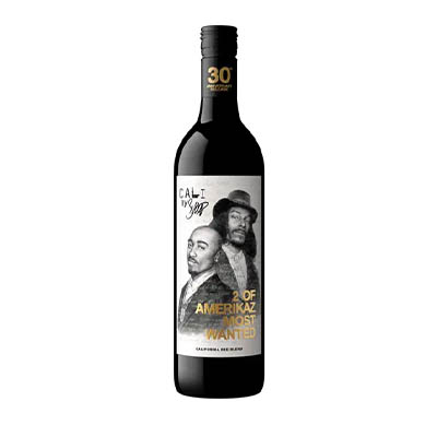 19 Crimes Cali by Snoop x 2 of Amerikaz Most Wanted Red Blend Wine