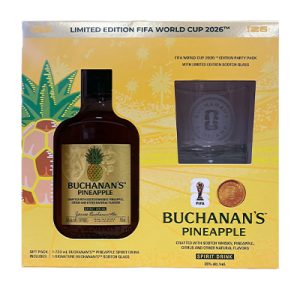 Buchanan's Pineapple Scotch Whisky Fifa World Cup 2026 party pack 750ml