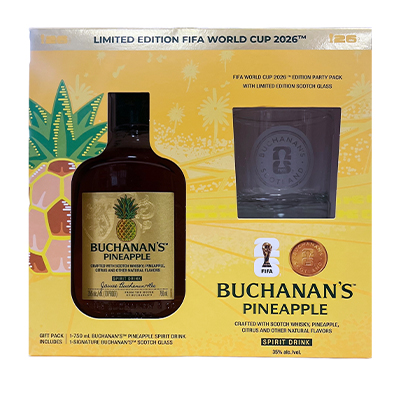 Buchanan’s Pineapple Scotch Whisky Fifa World Cup 2026 party pack 750ml